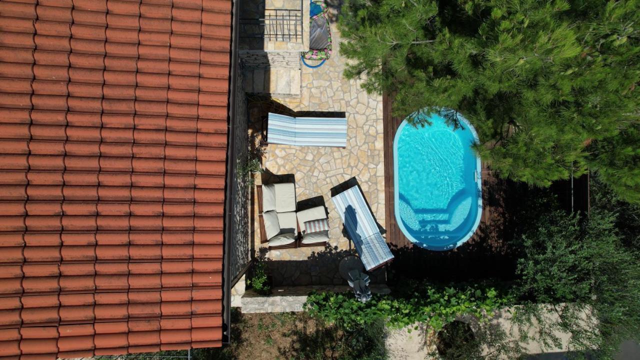 הוילה Pridraga Stone House Skrivena מראה חיצוני תמונה